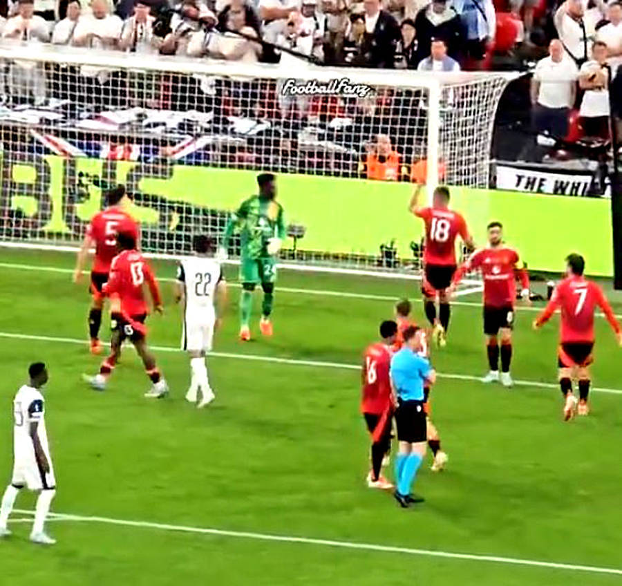 三亚奥纳纳惹曼联队友不满,卡塞米罗与之对骂!三队有意3000万签霍伊伦德